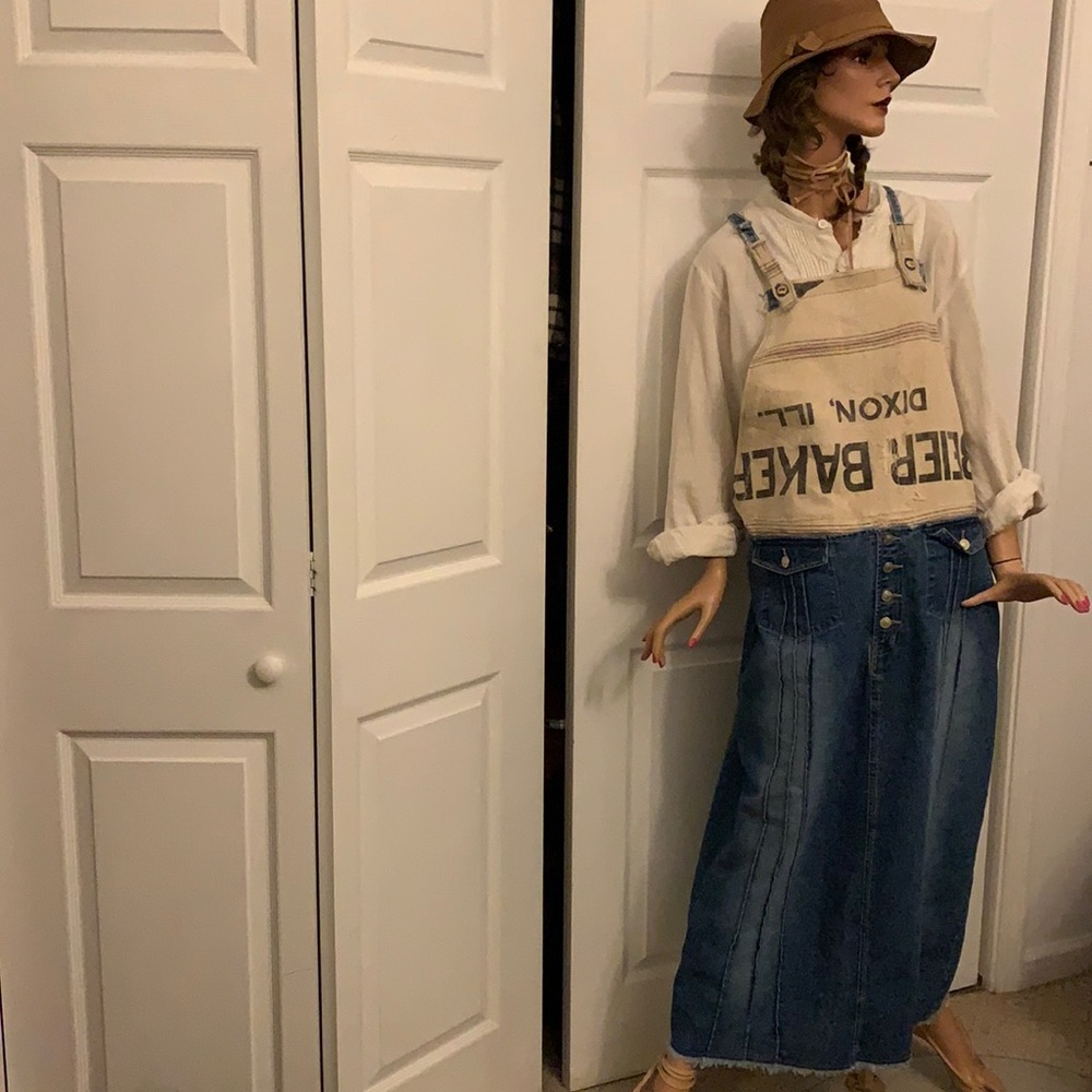 Feed sack bibs